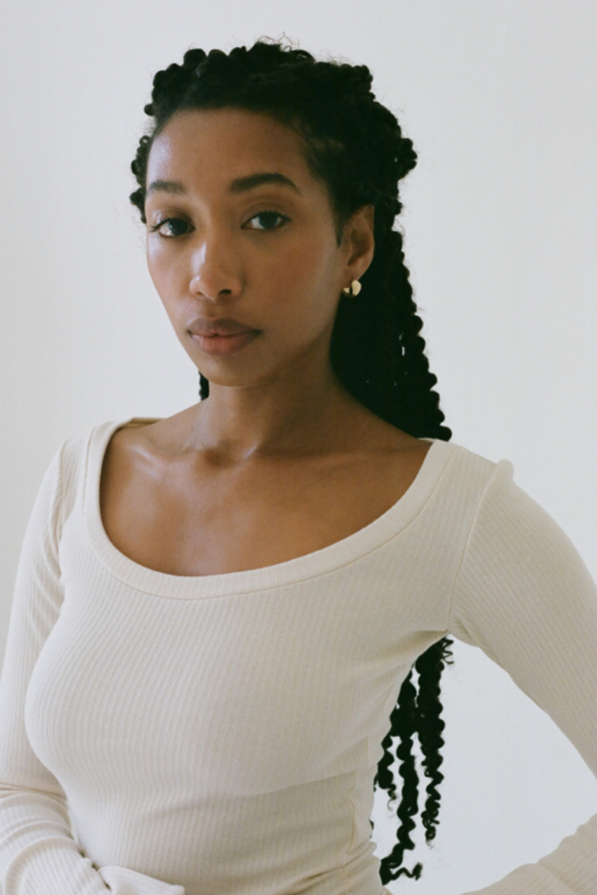 Aaizél Cotton Ribbed Shirt